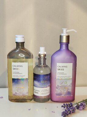 NEW*Bath & Body Works Aromatherapy Lavender & Peppermint Bundle/Lot